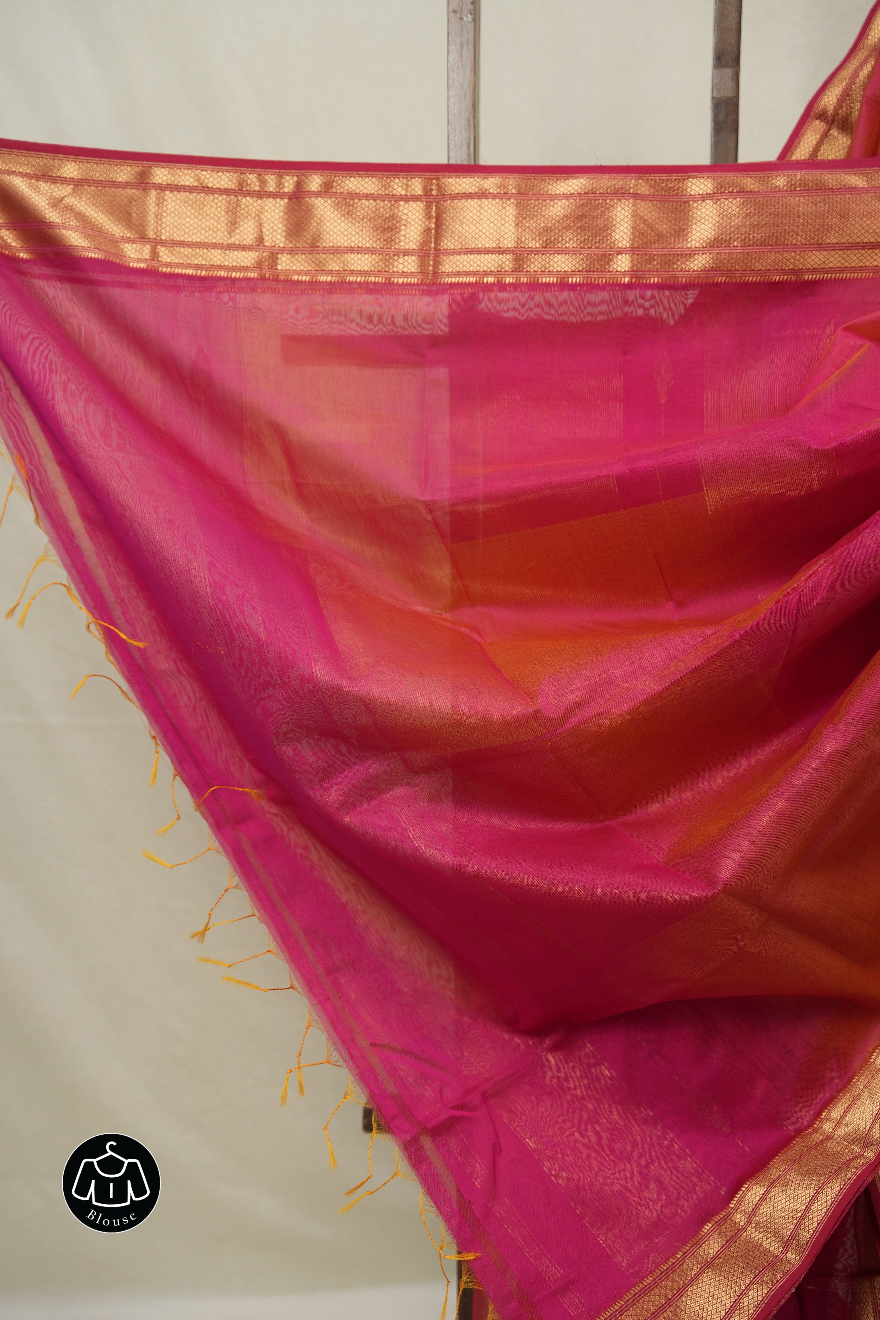 Pink Maheshwari Saree - SRPMS1010