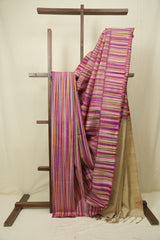 Multicolour Soft Silk Saree - SRMSSS467