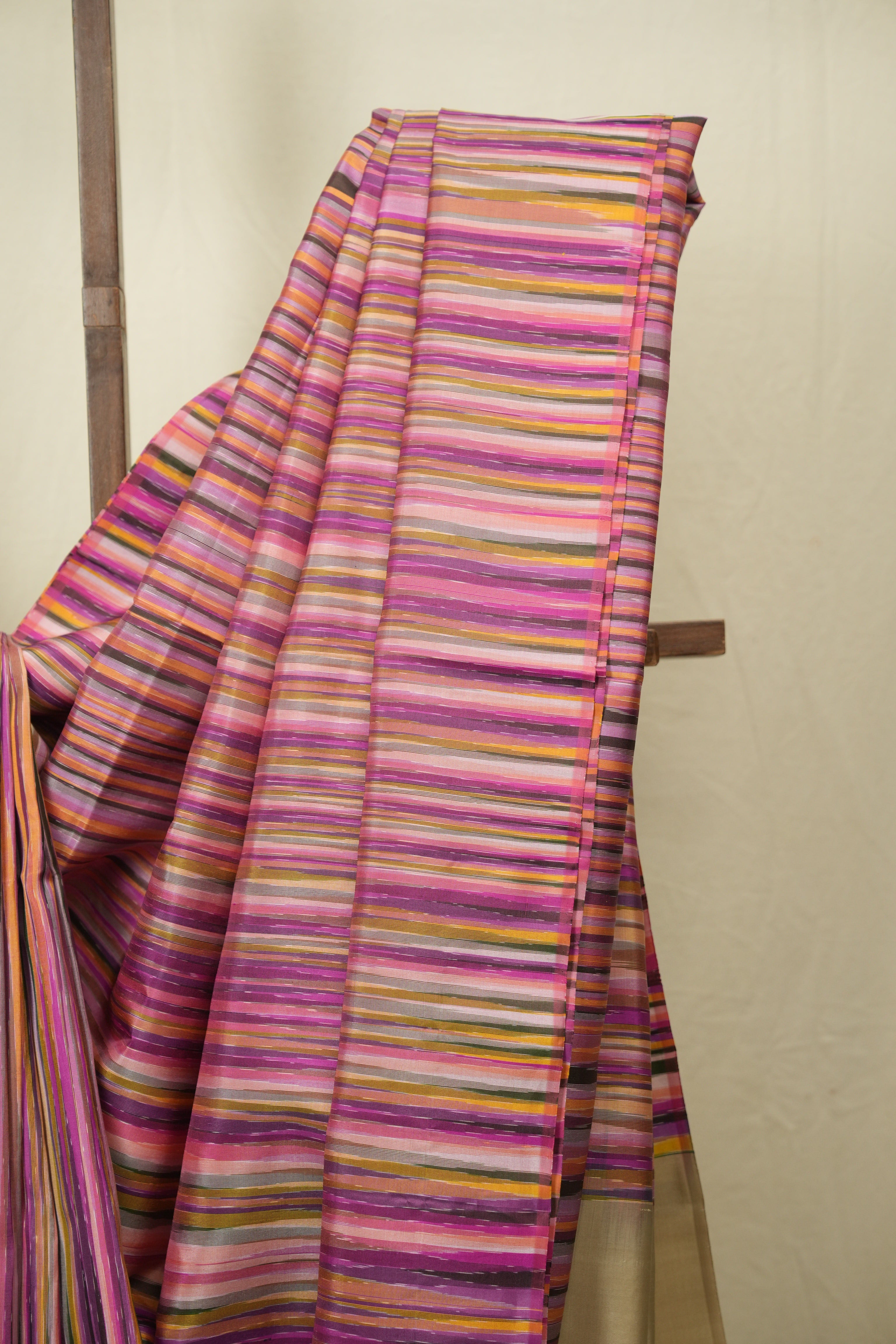Multicolour Soft Silk Saree - SRMSSS467