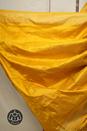 Maroon Yellow Pochampalli Silk Ikat Saree - SRMYPSIS268