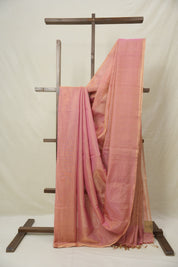 Pink Maheshwari Tissue Saree - SRPMTS736