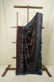 Maroon HBP Modal Silk Saree - SRBSMS669