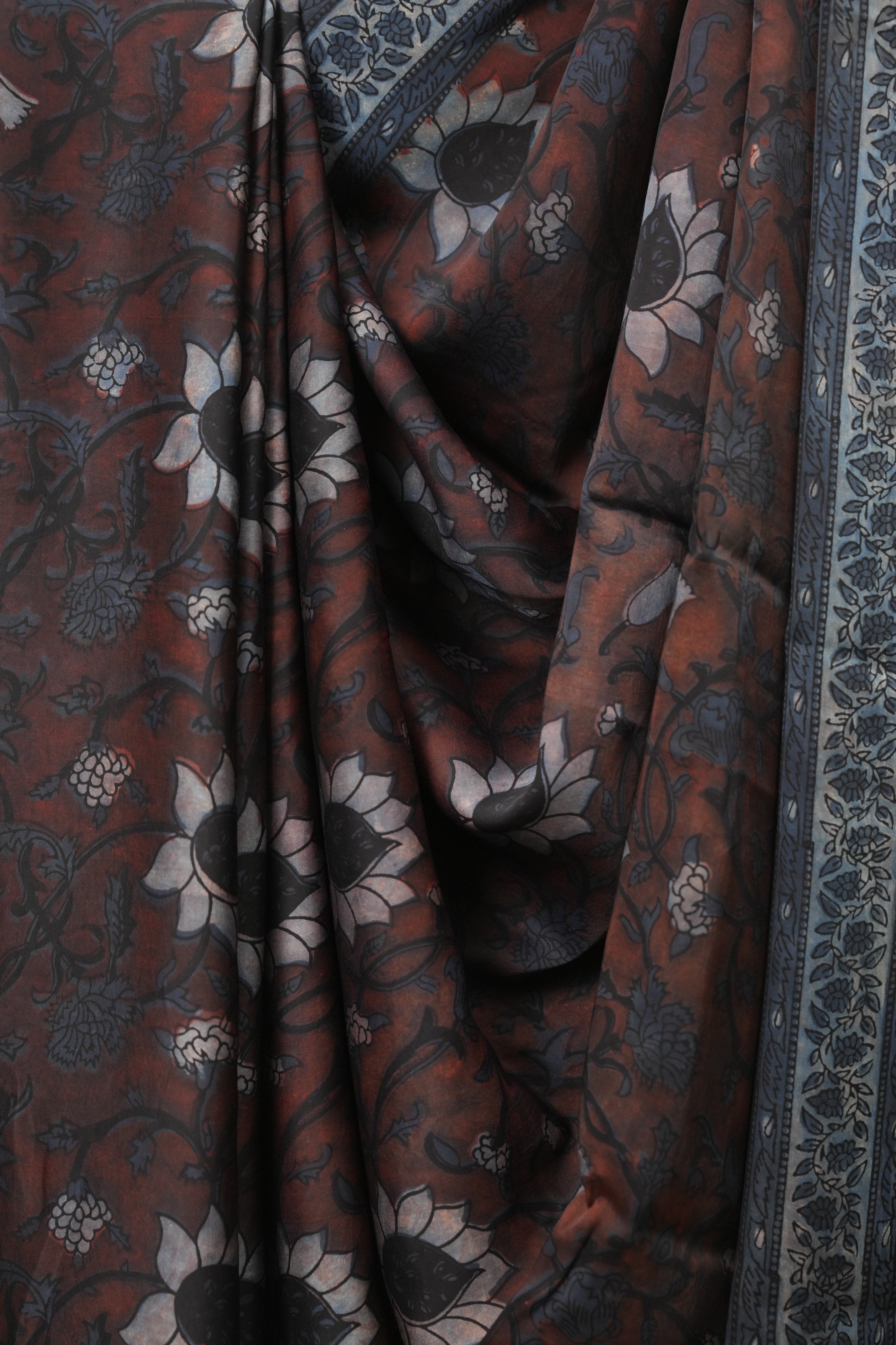 Maroon HBP Modal Silk Saree - SRBSMS669