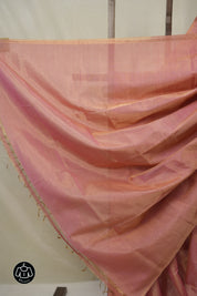 Pink Maheshwari Tissue Saree - SRPMTS736