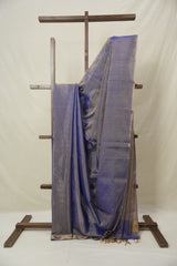 Purple Maheshwari Tissue Saree - SRPMTS735