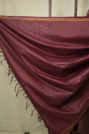 Onion Pink Tussar Silk Saree - SROPTSS1888