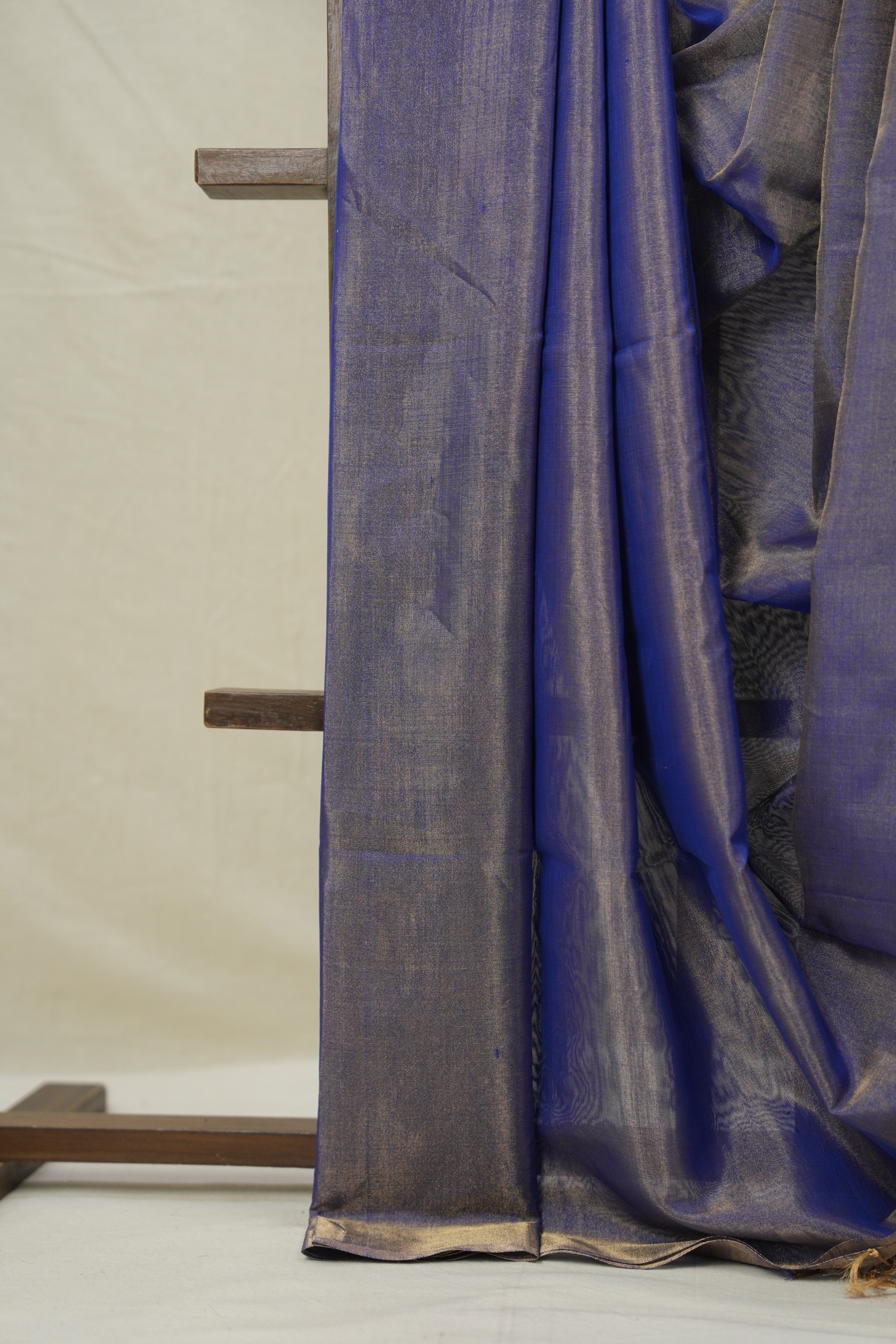 Purple Maheshwari Tissue Saree - SRPMTS735