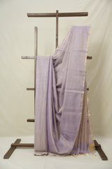 Lavender Maheshwari Tissue Saree - SRLMTS734