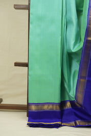 Sea Green Kanjivaram Silk Saree - SRSGKSS1080