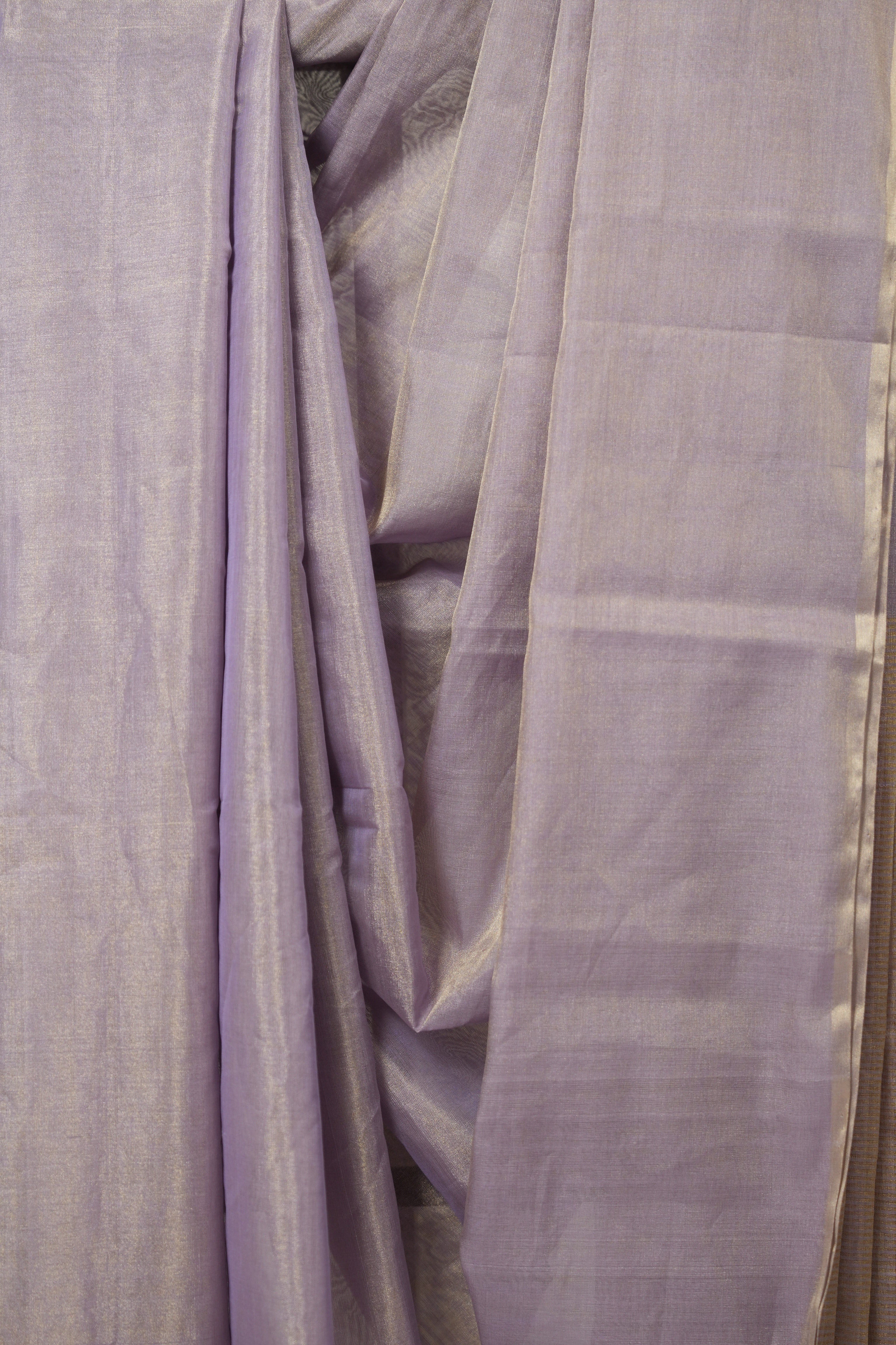 Lavender Maheshwari Tissue Saree - SRLMTS734