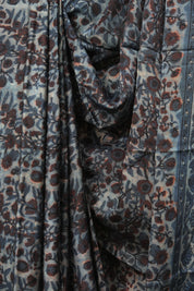 Blue HBP Modal Silk Saree - SRBSMS670