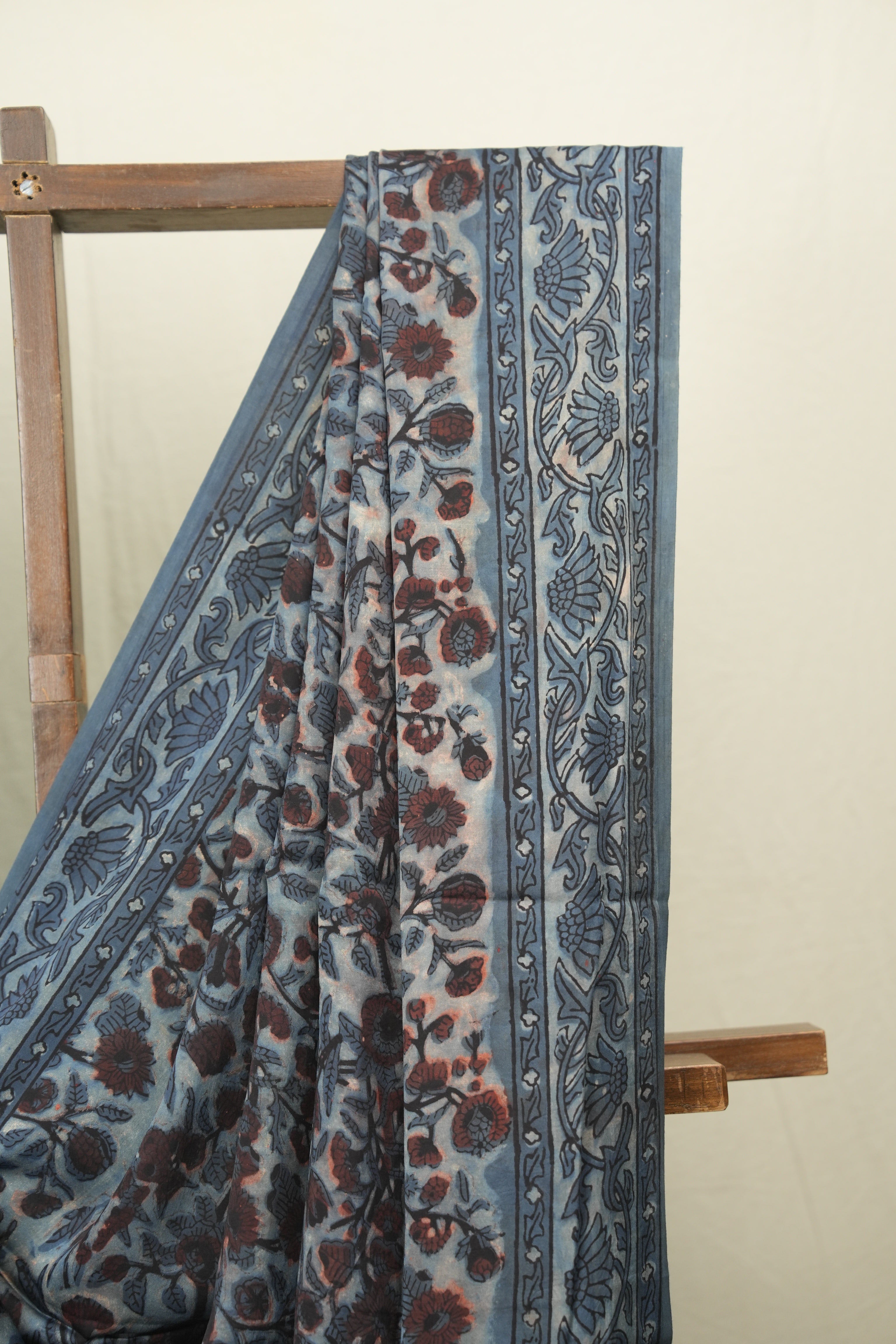 Blue HBP Modal Silk Saree - SRBSMS670