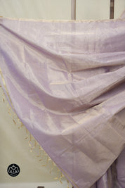 Lavender Maheshwari Tissue Saree - SRLMTS734