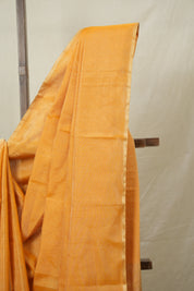 Orange Maheshwari Tissue Saree - SROMTS733