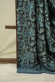 Blue HBP Modal Silk Saree - SRGSMS667