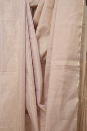 Soft Pink Maheshwari Tissue Saree - SRSPMTS732