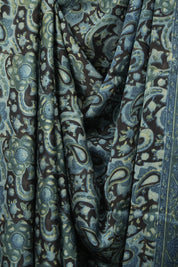 Blue HBP Modal Silk Saree - SRGSMS667