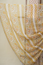 Grey HBP Chiffon Saree - SRGHCS46