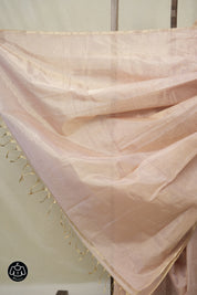 Soft Pink Maheshwari Tissue Saree - SRSPMTS732