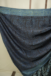 Blue HBP Modal Silk Saree - SRGSMS667