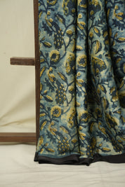 Blue HBP Modal Silk Saree - SRBSMS665