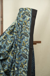 Blue HBP Modal Silk Saree - SRBSMS665
