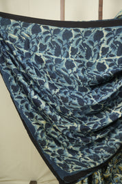 Blue HBP Modal Silk Saree - SRBSMS665