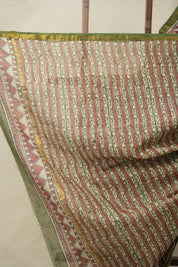 White - Red HBP Kota Doria Saree - SRWRKDS175