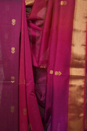Rani Pink Maheshwari Saree - SRRPMS1013