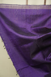 Maroon Raw Silk Saree - SRMRSS1117