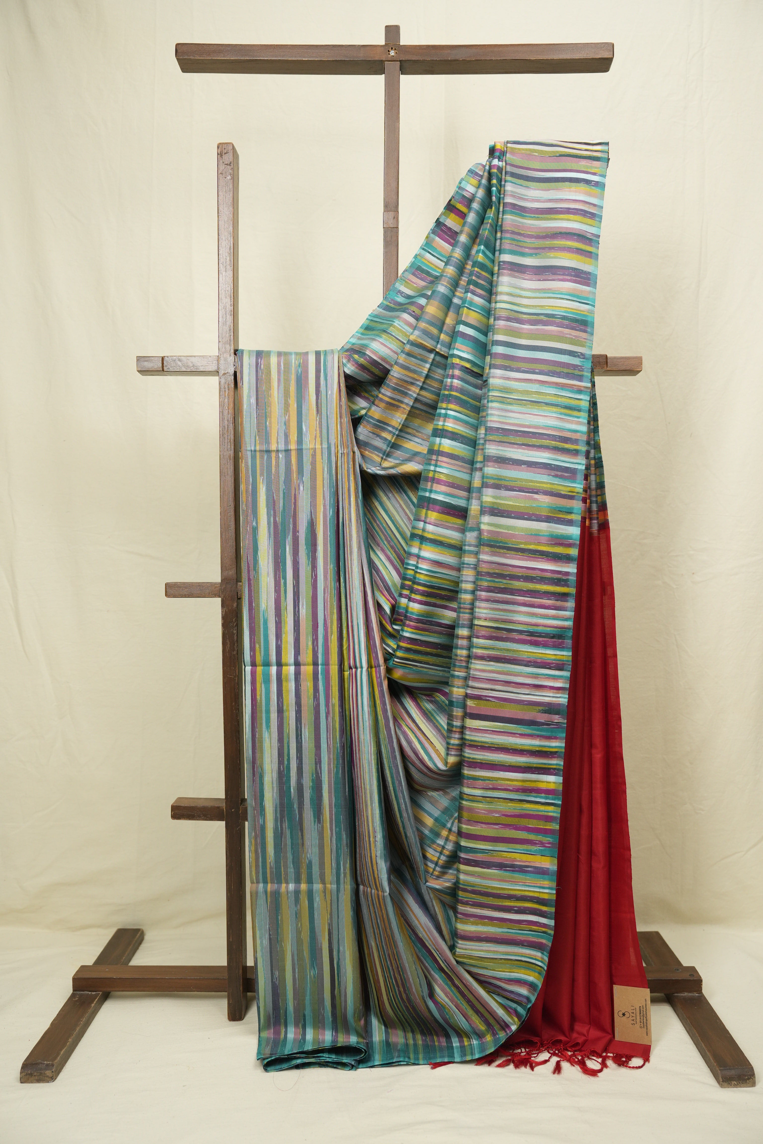 Muiticolour Soft Silk Saree - SRMSSS432
