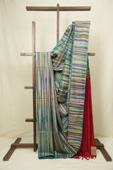 Muiticolour Soft Silk Saree - SRMSSS432