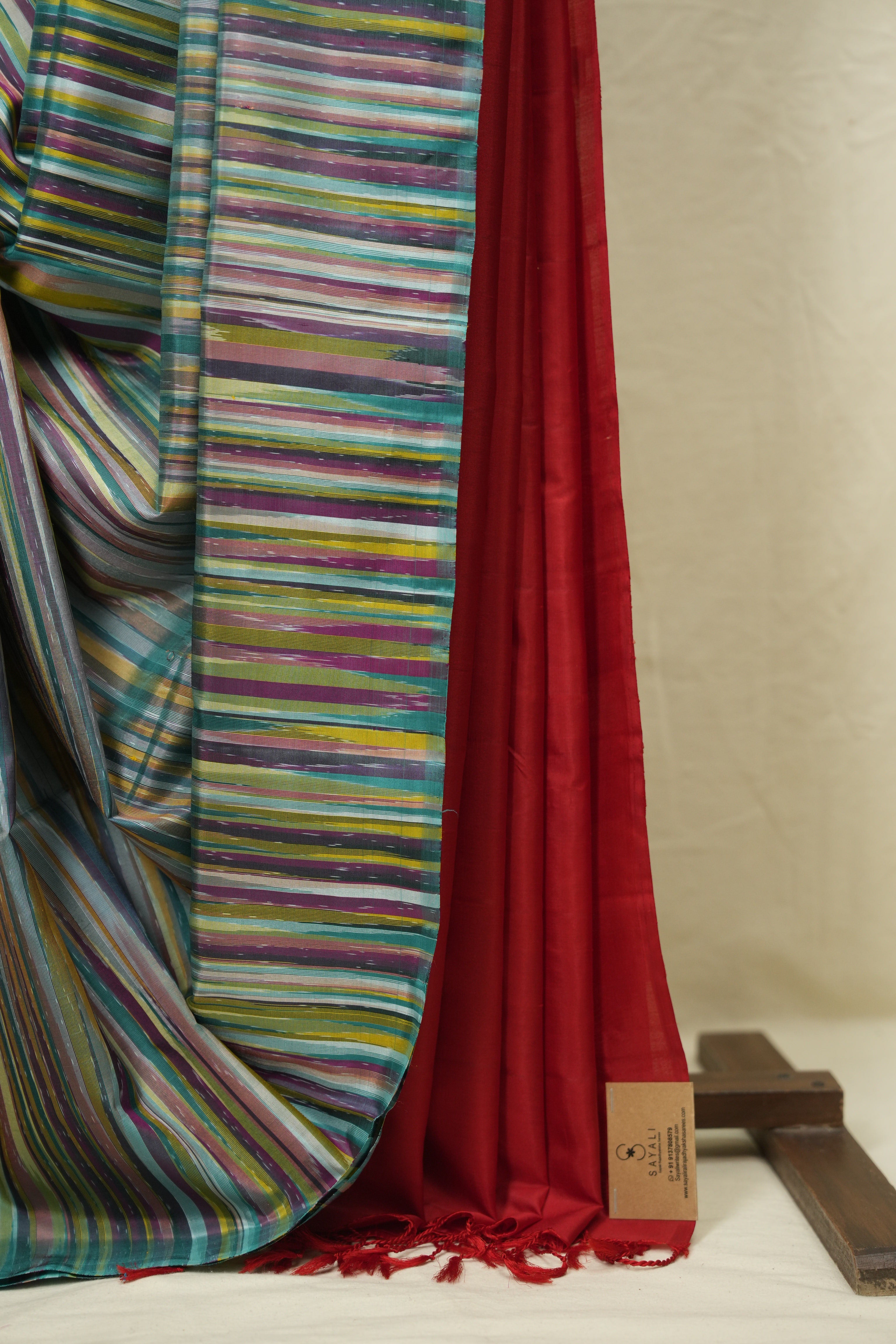 Muiticolour Soft Silk Saree - SRMSSS432