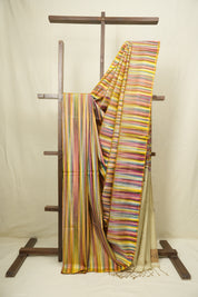 Multicolour Soft Silk Saree - SRMSSS450