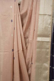 Pale Pink Maheshwari Saree - SRPPMS1054
