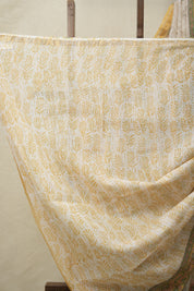 Off -White HBP Kota Doria Saree - SROWKDS180