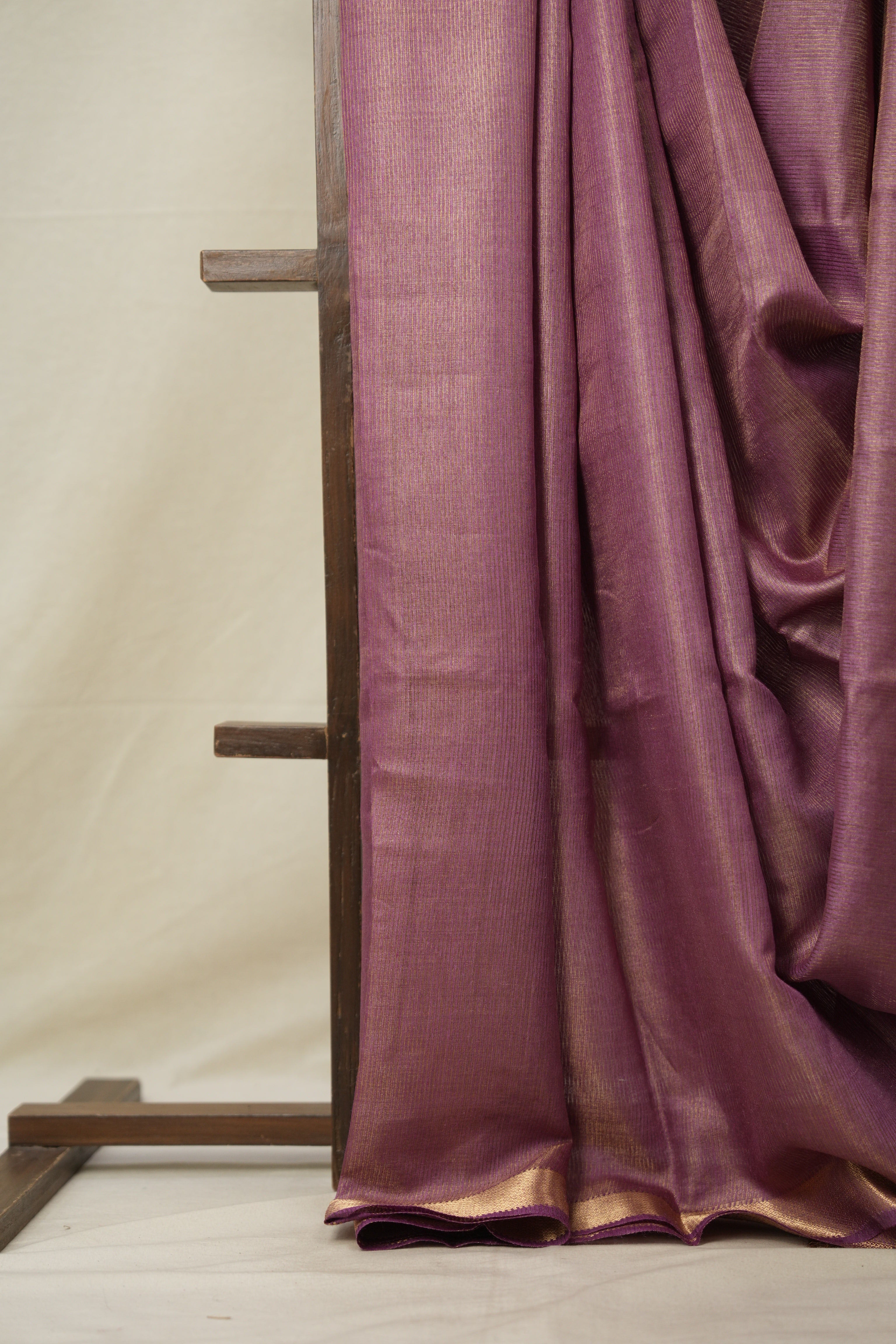 Pink Tussar Silk Saree - SRPTSS1696