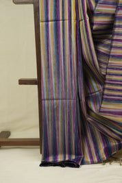 Multicolour Soft Silk Saree - SRMSSS449