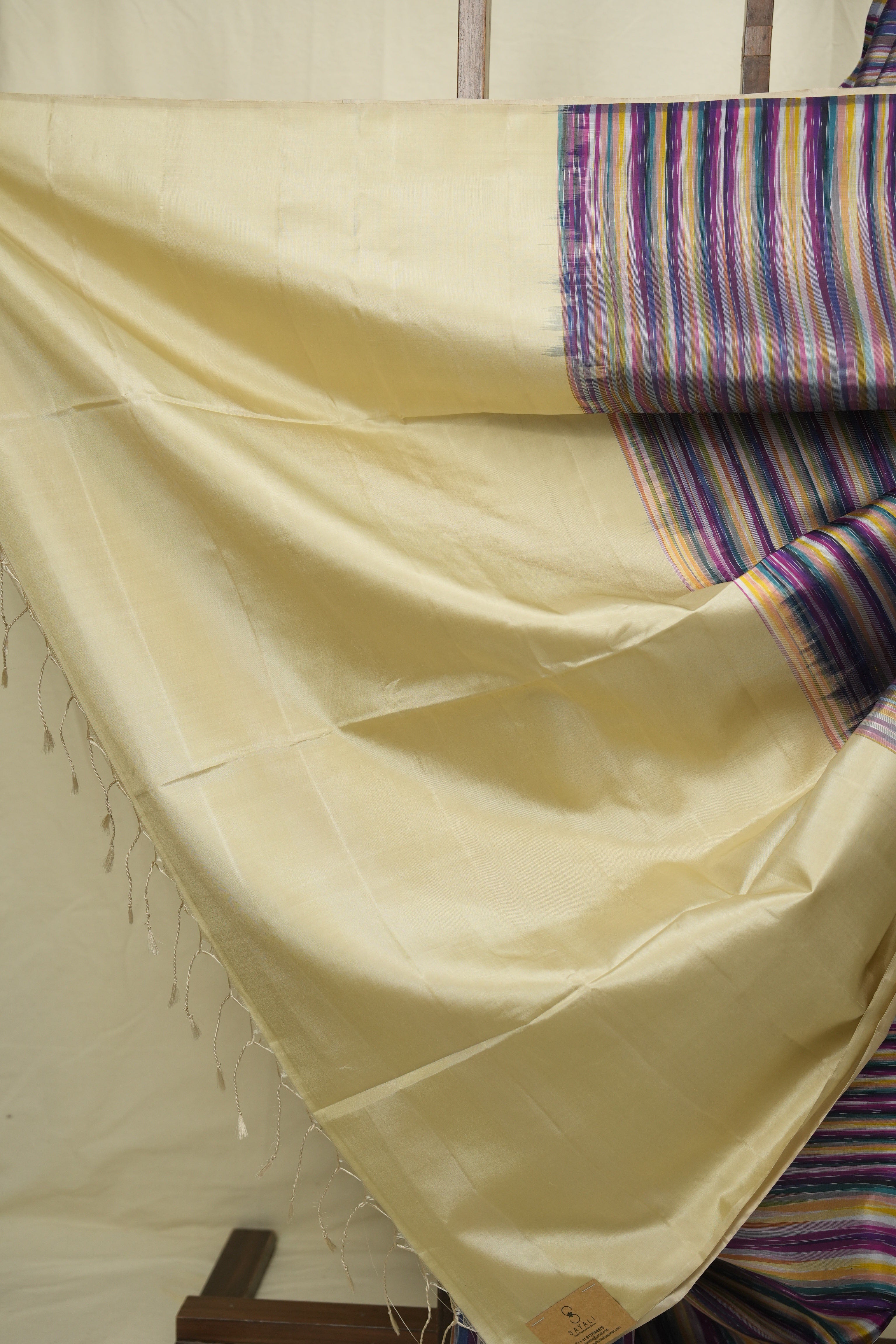 Multicolour Soft Silk Saree - SRMSSS449