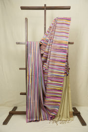 Muiticolour Soft Silk Saree - SRMSSS433