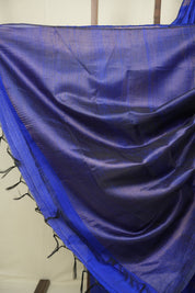 Royal Blue Raw Silk Saree - SRRBRSS1102