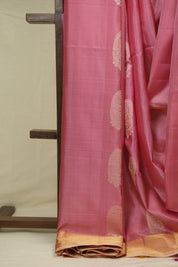 Pink Soft Silk Saree - SRPSSS437
