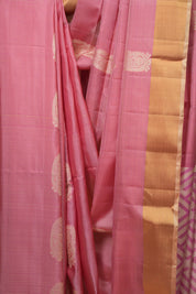 Pink Soft Silk Saree - SRPSSS437