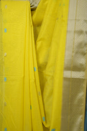 Neon Yellow Maheshwari Saree - SRNYMS1052