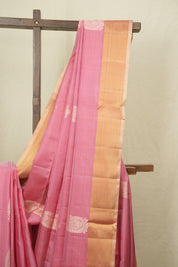 Pink Soft Silk Saree - SRPSSS437