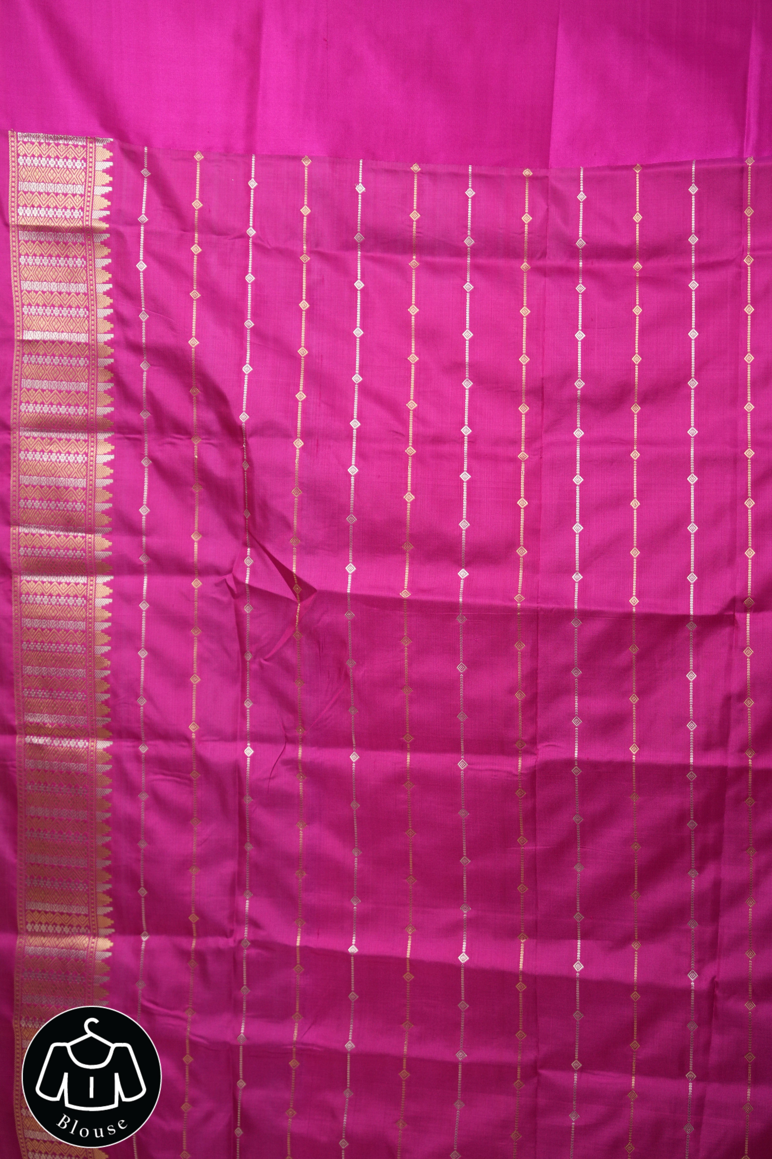 Rose Pink Banarasi Silk Saree - SRRPBSS803