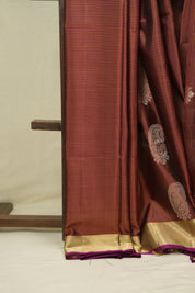 Magenta Soft Silk Saree - SRMSSS438