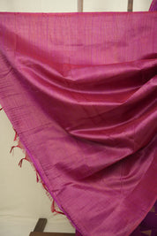 Rani Pink Raw Silk Saree - SRRPRSS1103