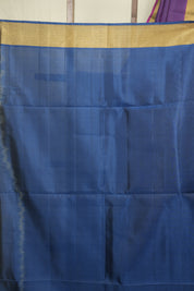 Blue -Pink Soft Silk Saree - SRBPSSS439