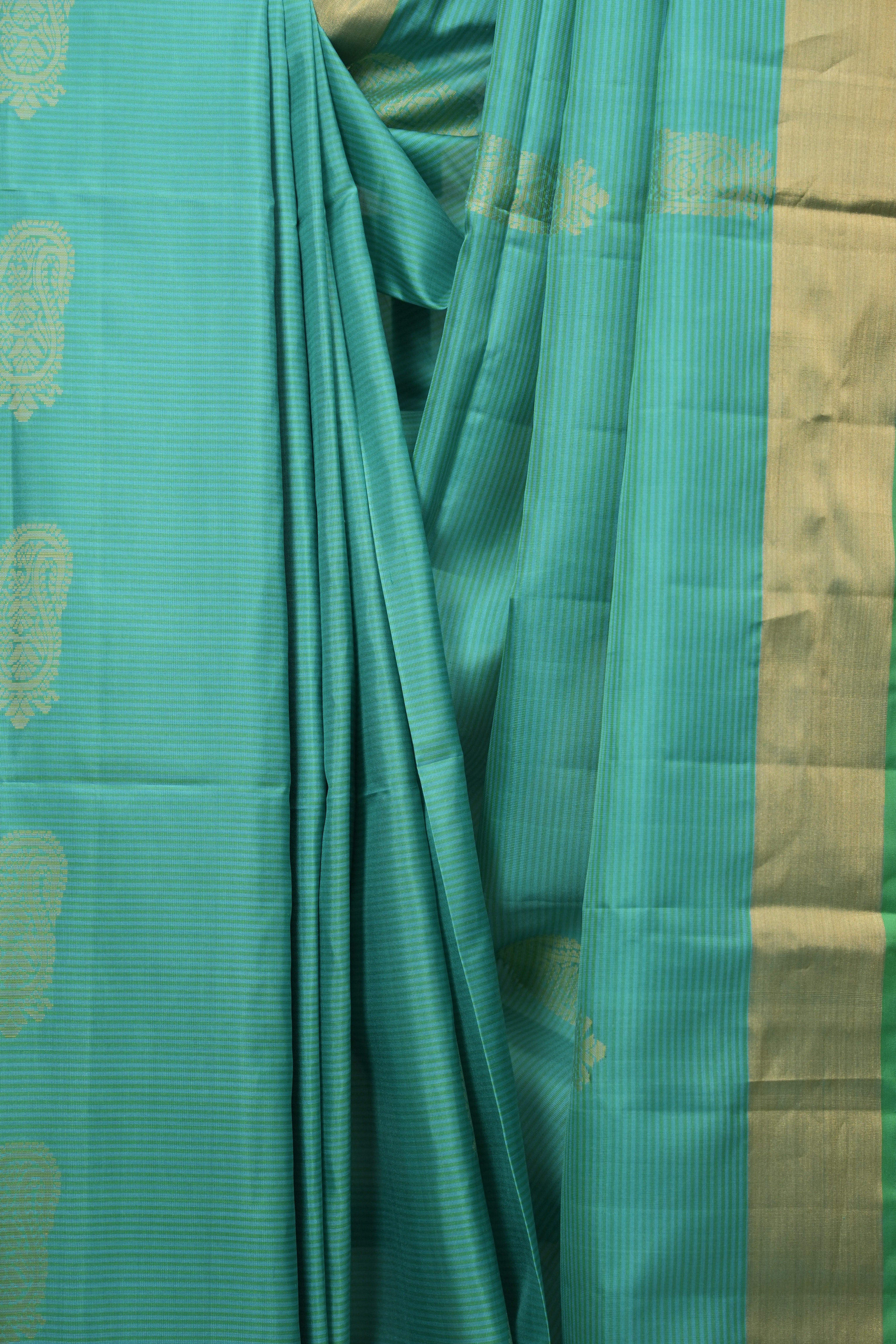 Aqua Blue Soft Silk Saree - SRABSSS452